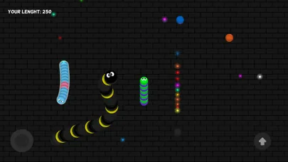 ภาพหน้าจอของ Snake Anaconda Dot & Eat Color Games