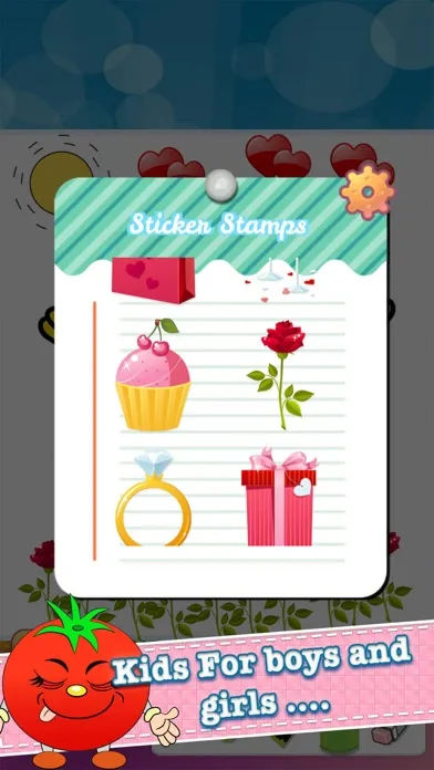 Скриншоты Vegetable Drawing Coloring Book - Cute Caricature Art Ideas pages for kids