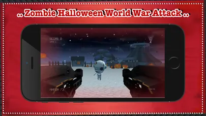 Tangkapan skrin Zombie Halloween World War Attack - best strategy rpg shooting survival free game