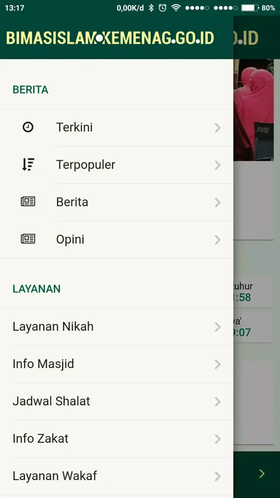 Bimas Islam Kemenag RI應用截圖