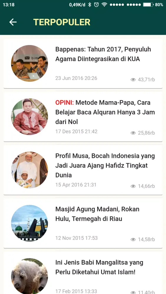 Bimas Islam Kemenag RI應用截圖