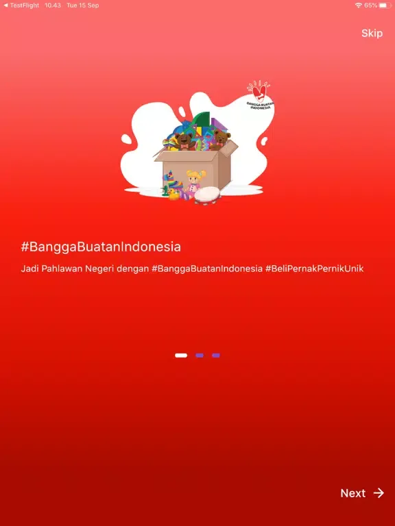 BBI Kemendag iPad  स्क्रीनशॉट