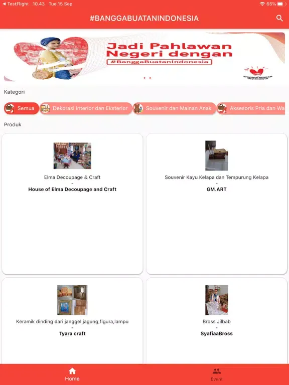 BBI Kemendag iPad  स्क्रीनशॉट