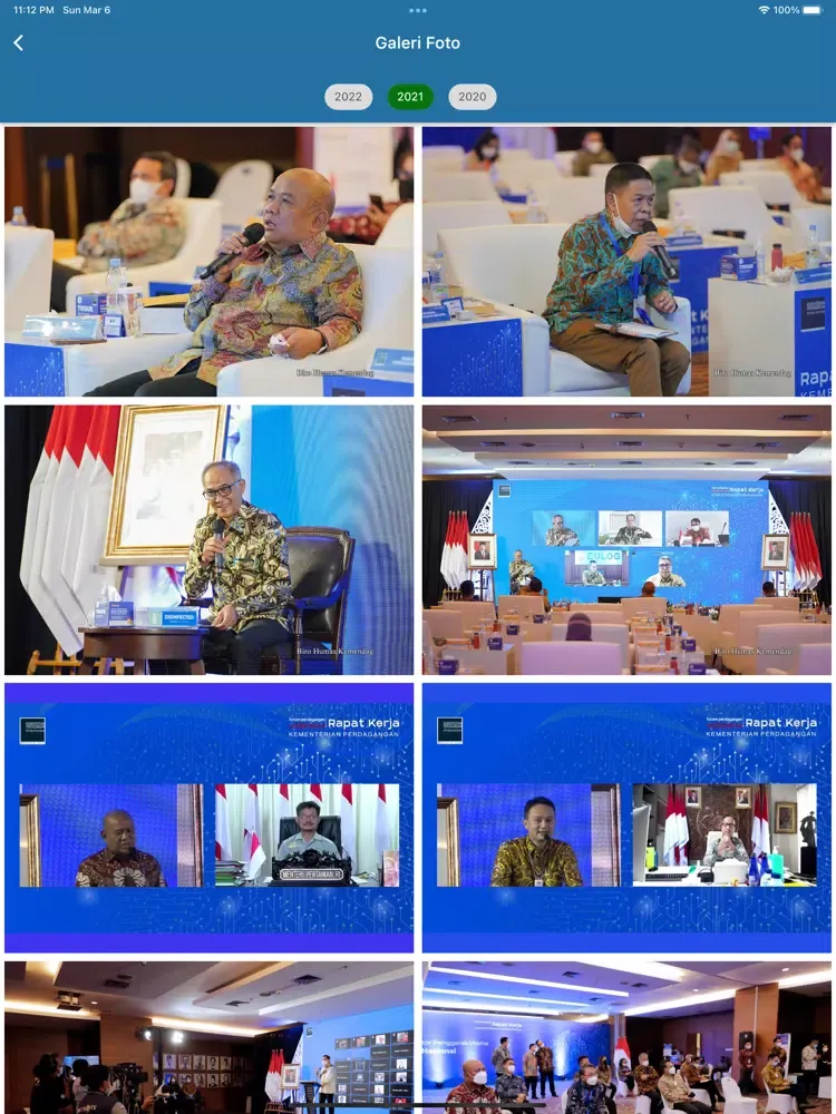 Captures d'écran de Raker Kemendag 2022 iPad 