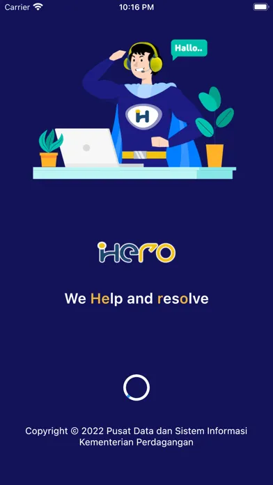 ภาพหน้าจอของ Hero Kemendag