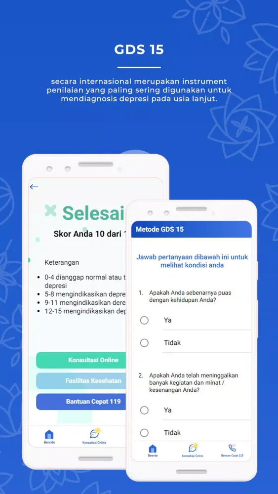 تصاویر Aplikasi Sehat Jiwa New