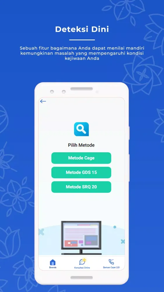 تصاویر Aplikasi Sehat Jiwa New
