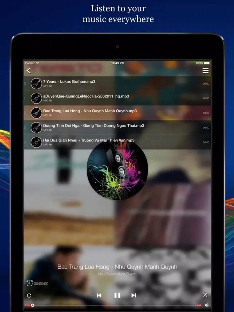 Cloud Music For Soul iPad  Ekran Görüntüleri