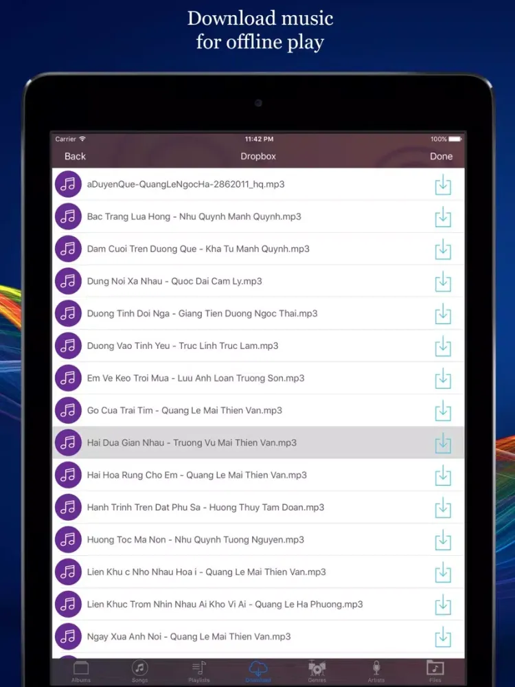 Cloud Music For Soul iPad  Ekran Görüntüleri
