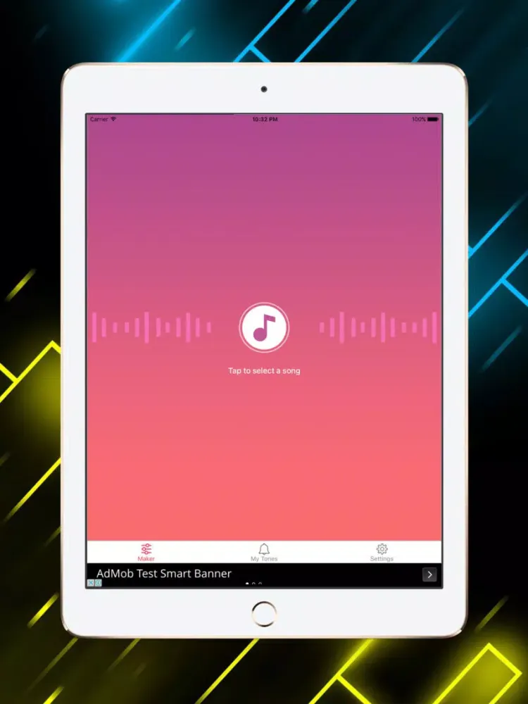 Unlimtones Pro. iPad 应用截图