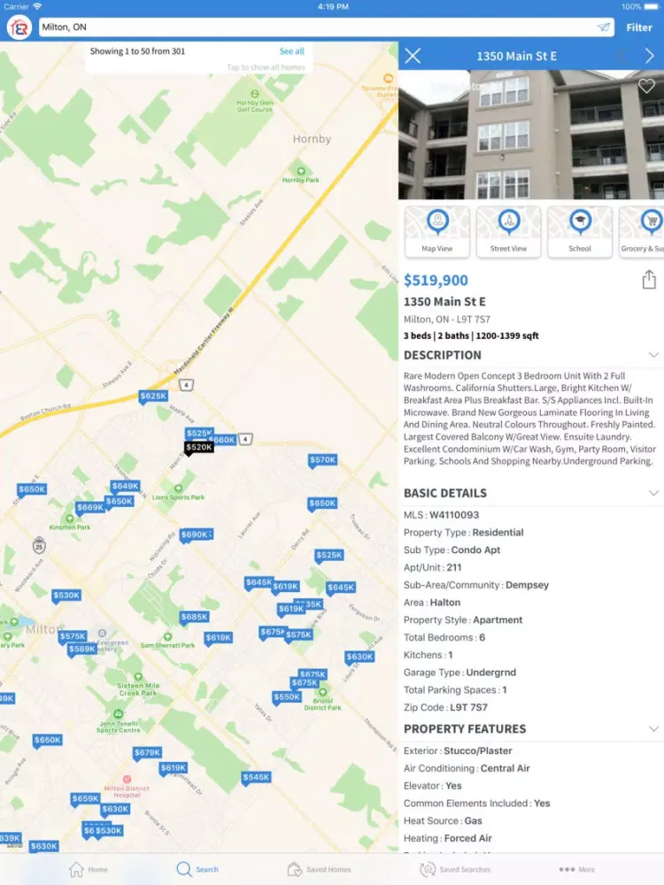 Homezvilla Real Estate iPad  スクリーンショット