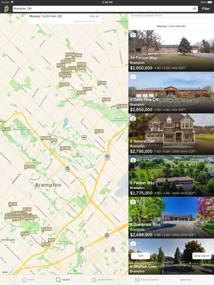 صور Toronto & GTA Listing Finder iPad 