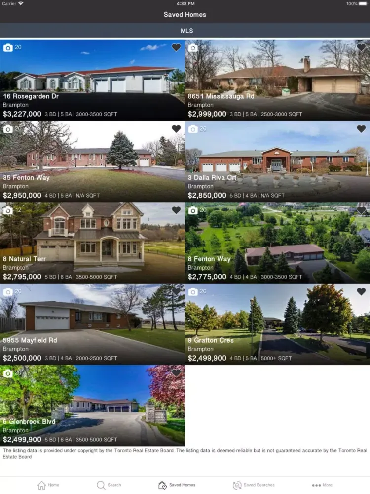 صور Toronto & GTA Listing Finder iPad 