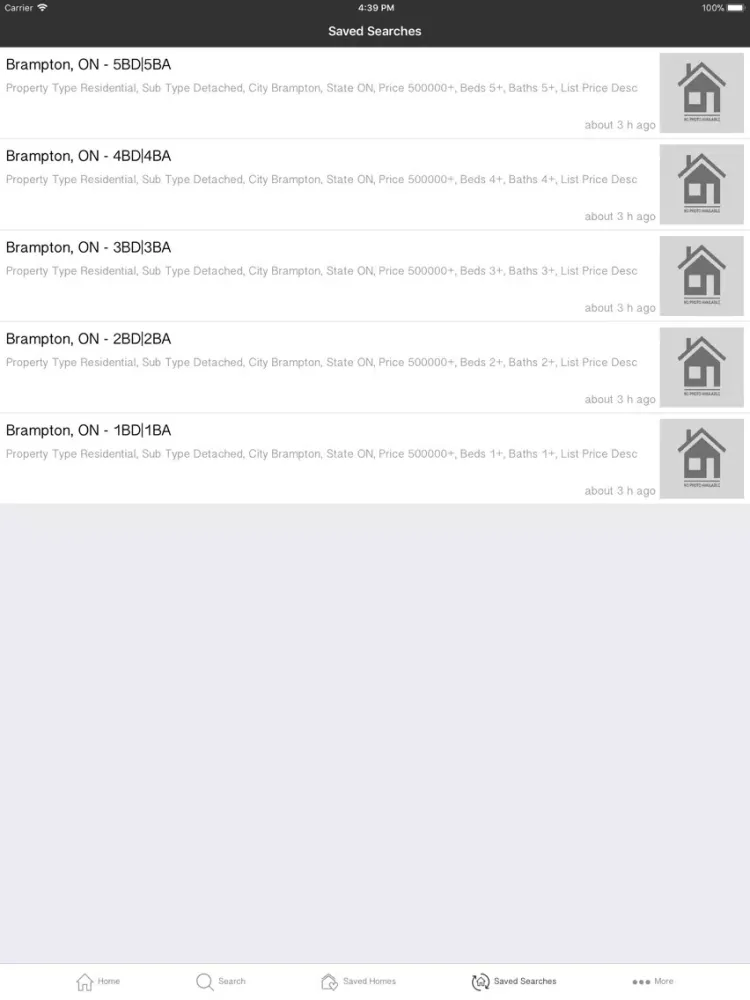 صور Toronto & GTA Listing Finder iPad 