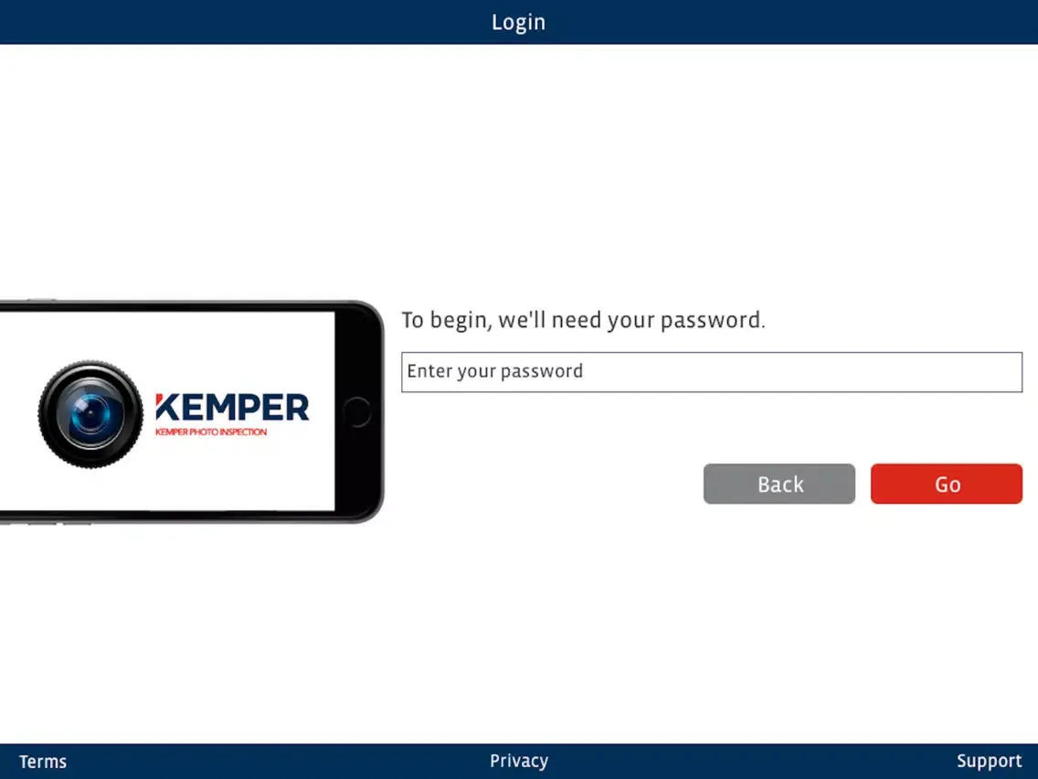 Kemper Photo Inspection iPad 应用截图