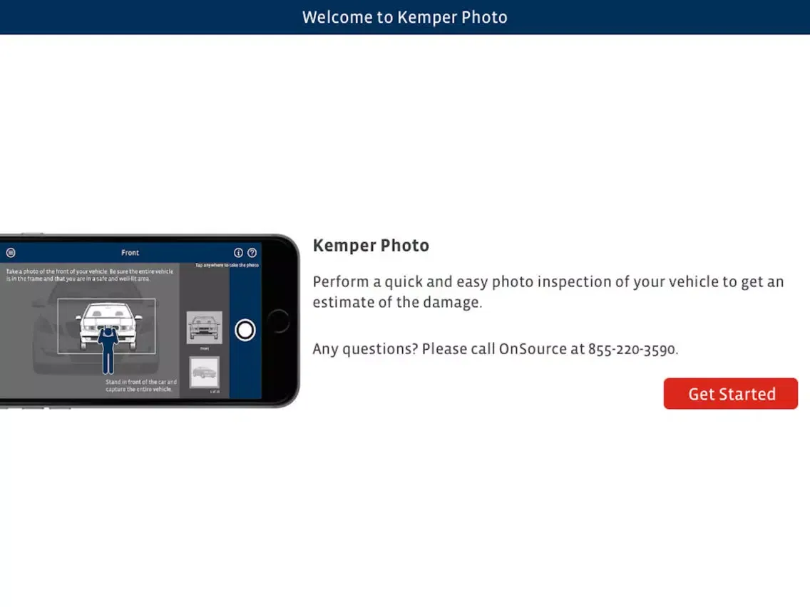 Kemper Photo Inspection iPad 应用截图