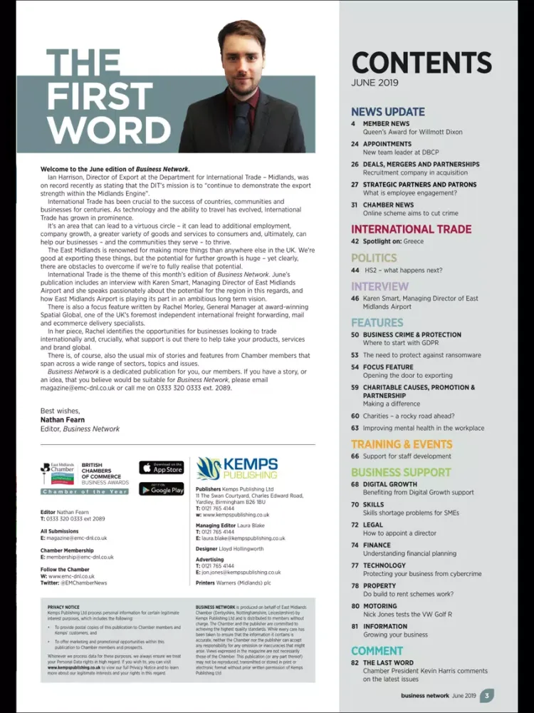 Business Network Magazine iPad  سکرین شاٹس