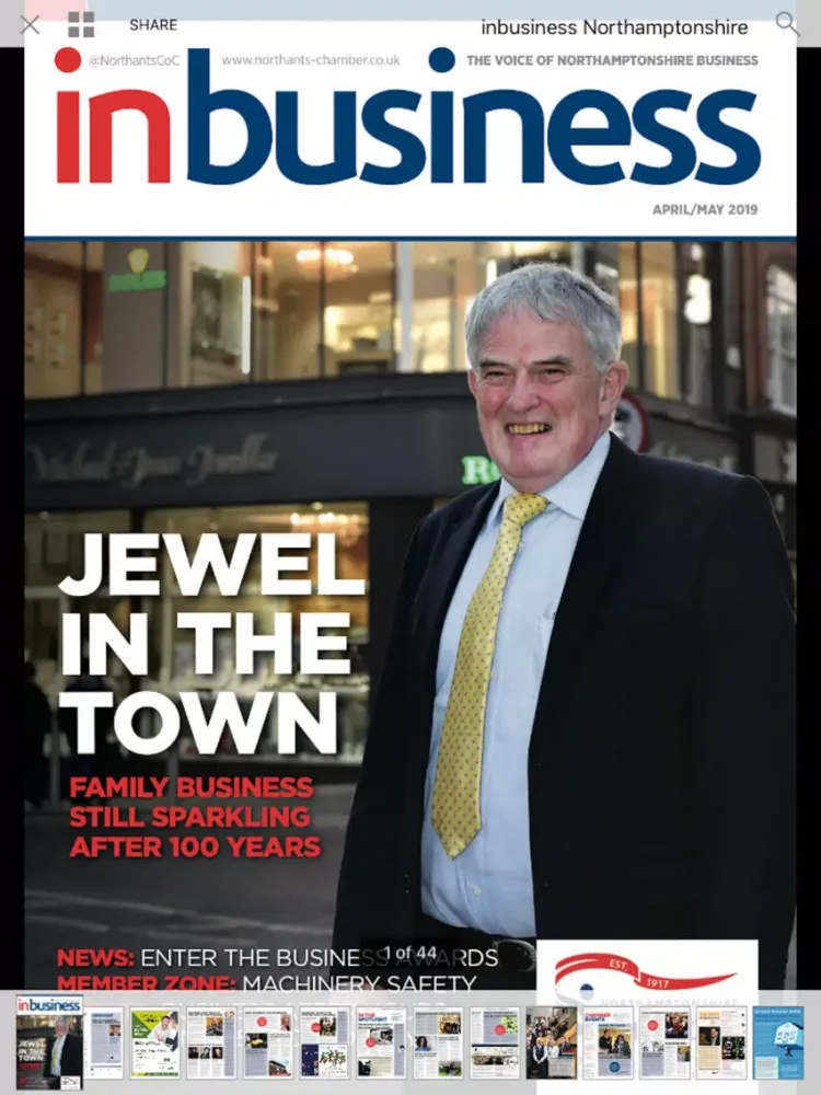 Inbusiness Northamptonshire iPad  Ekran Görüntüleri