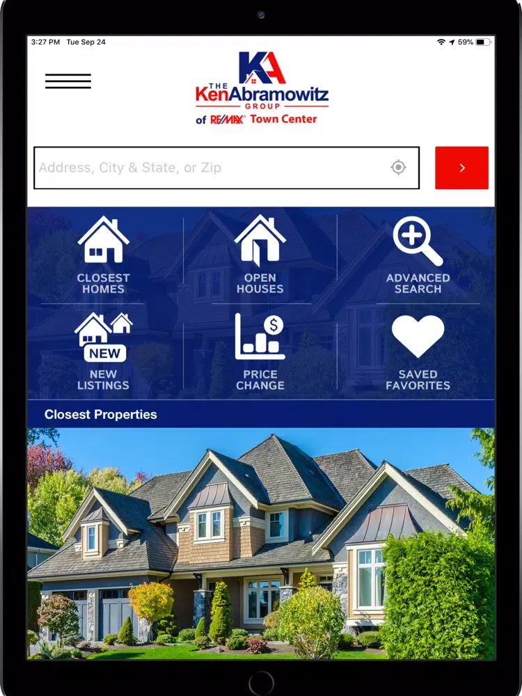 Capturas de pantalla de KA Group Home Finder iPad 