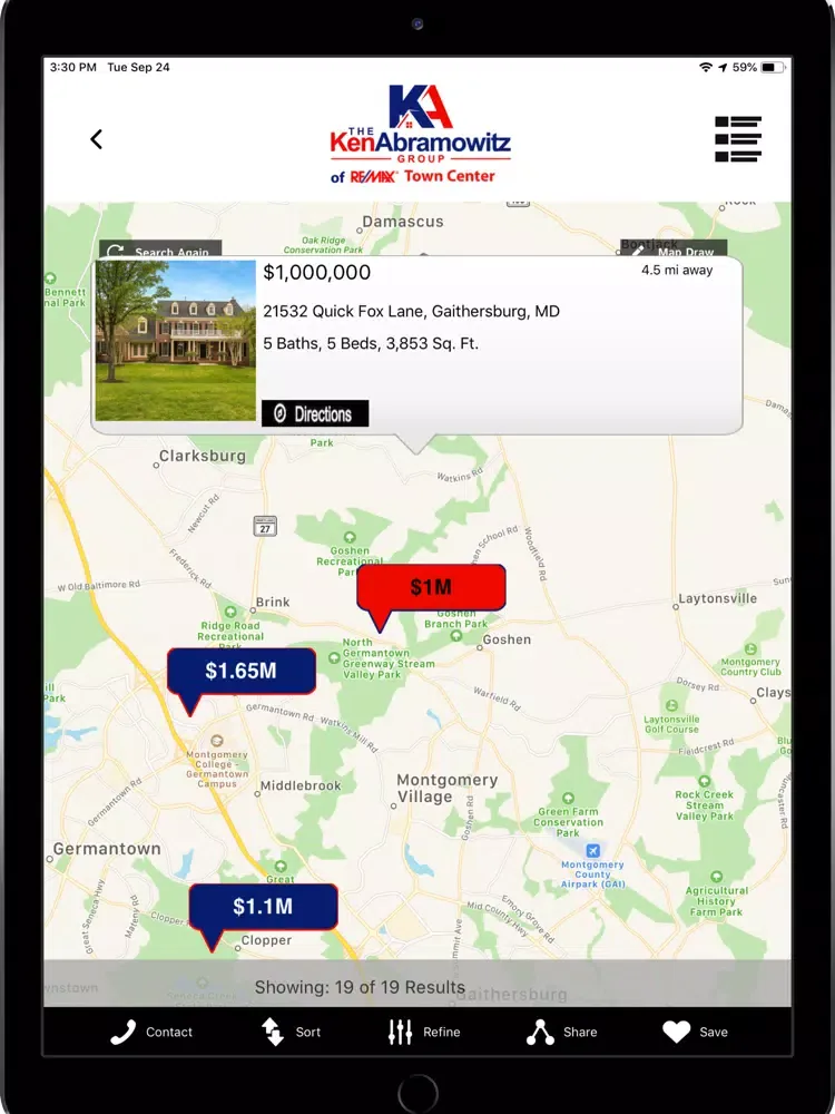 Capturas de pantalla de KA Group Home Finder iPad 