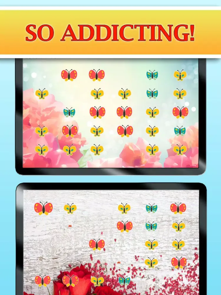 Tangkapan layar Butterfly Bonanza - Free Addicting Puzzle Popping Game! iPad 