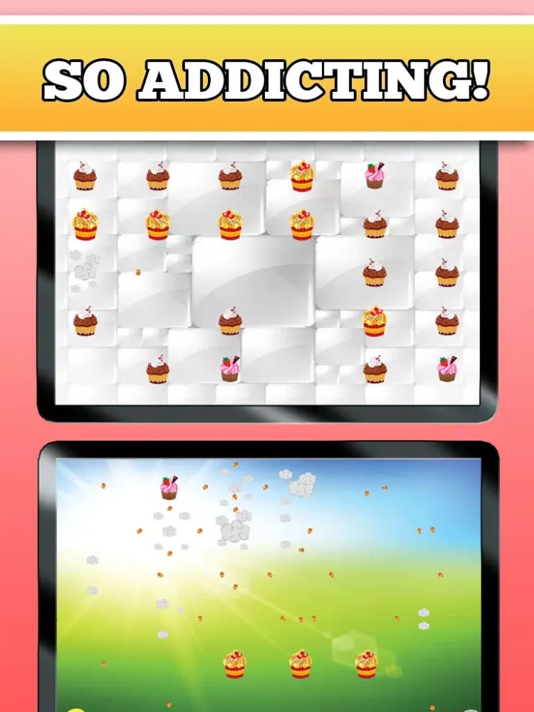 Tangkapan skrin Cupcake Jam - Break Up This Cupcakes Party And Let Them Meet Their Maker! - Free Puzzle Game Mania iPad 