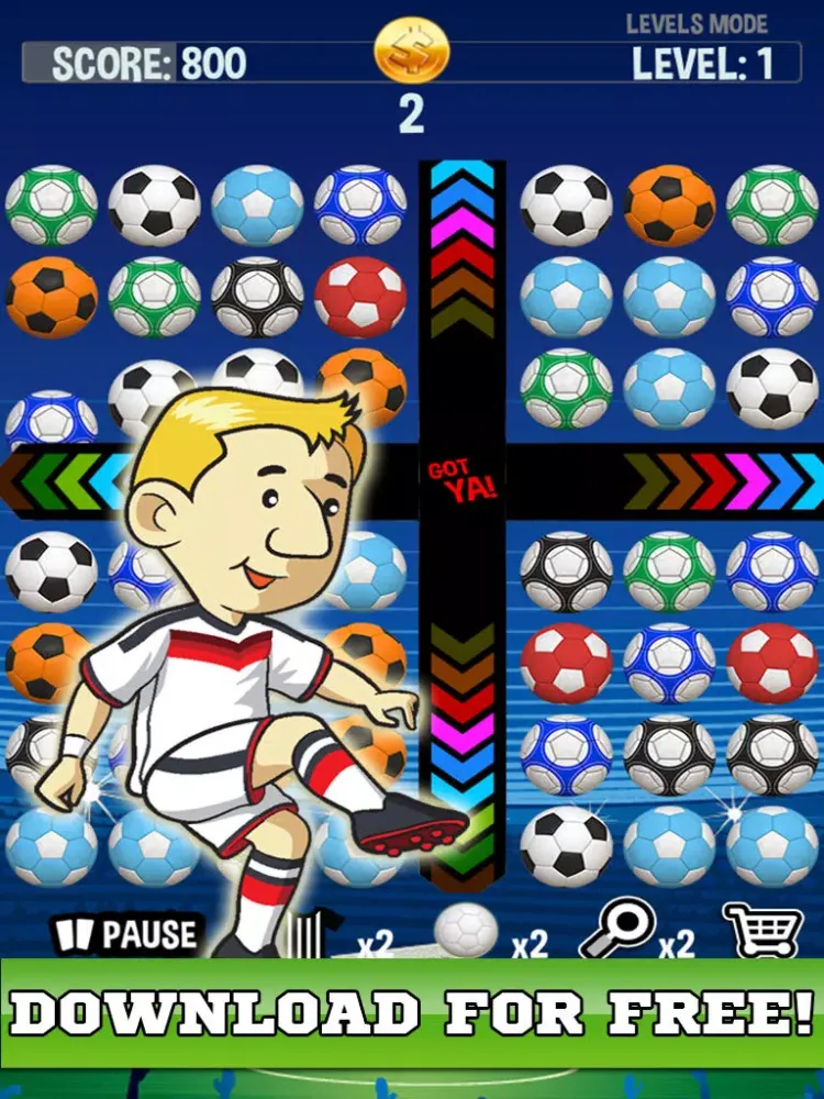 Football Match Mania - Free Soccer Puzzle Game! iPad  Screenshots
