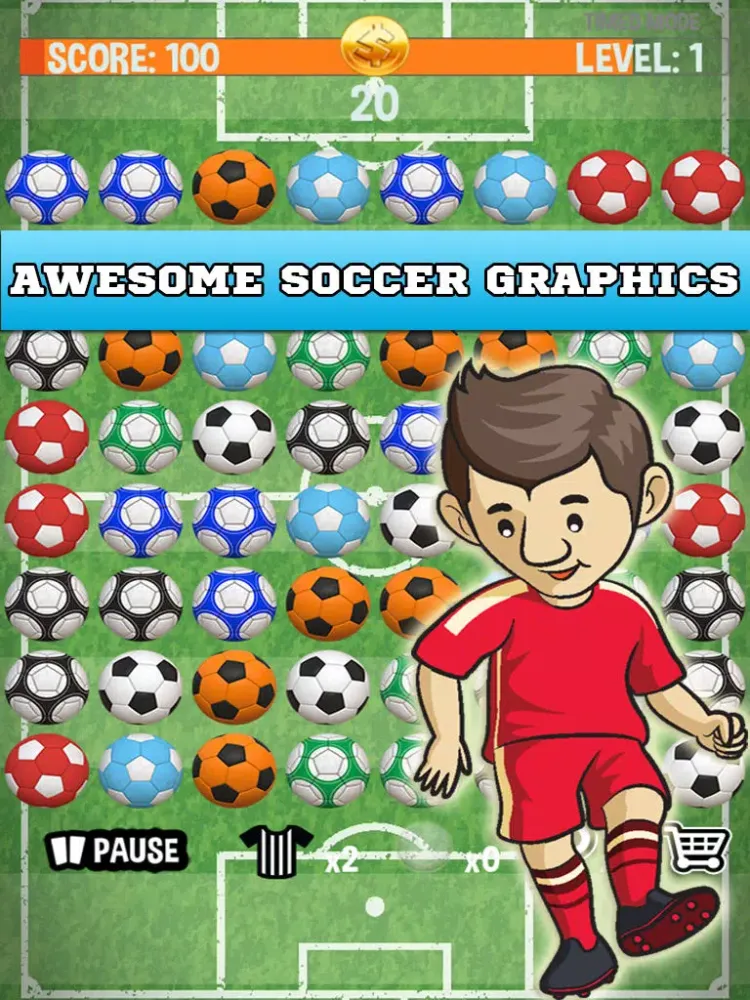 Football Match Mania - Free Soccer Puzzle Game! iPad  Screenshots