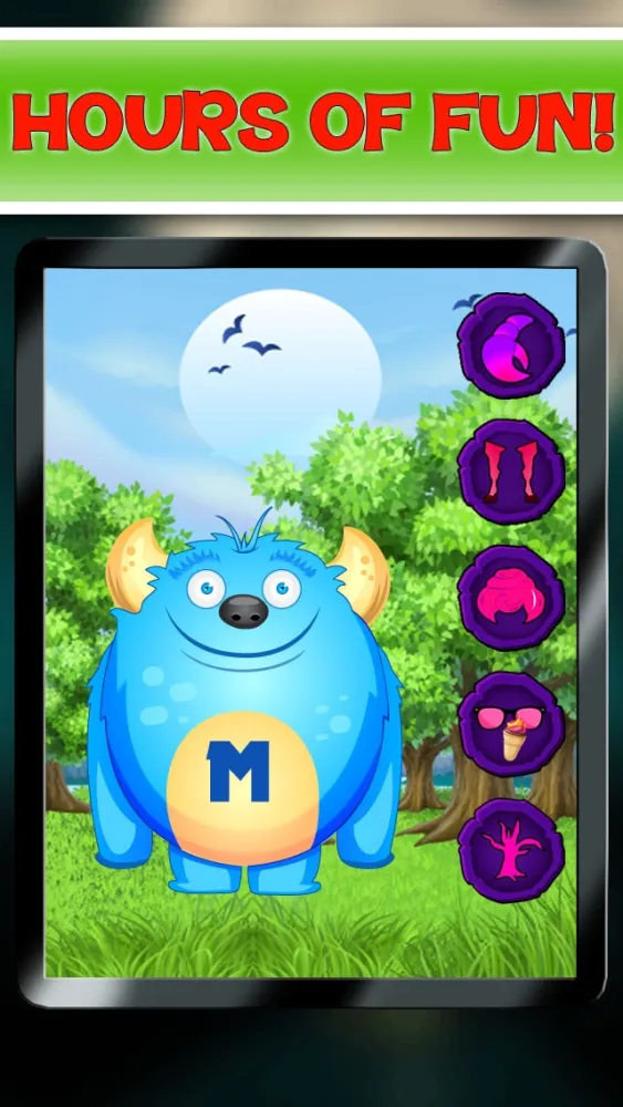 Ảnh chụp màn hình của Monster Maker - Dress Up Your Cute Monstrous Beast FREE
