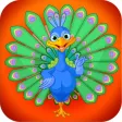 Peacock Pop - Free Fun Cute Puzzle Game!