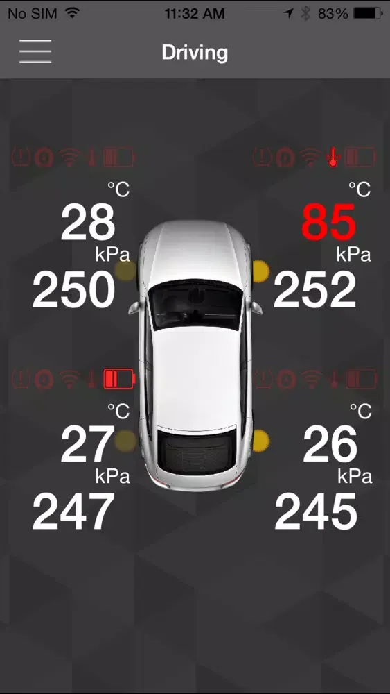 kenda BLE TPMS স্ক্রিনশট