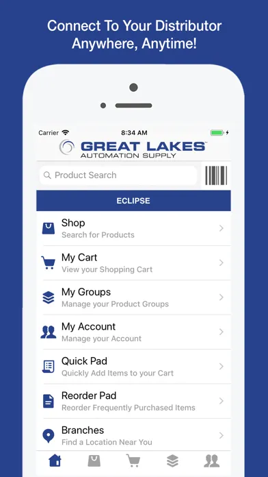 Great Lakes Automation Screenshots