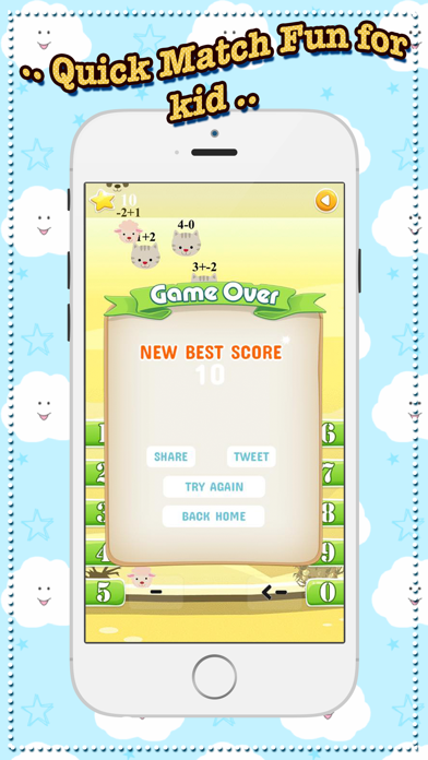 Tangkapan skrin Quick Match Fun for kid - online first typing any adding fact fraction of your