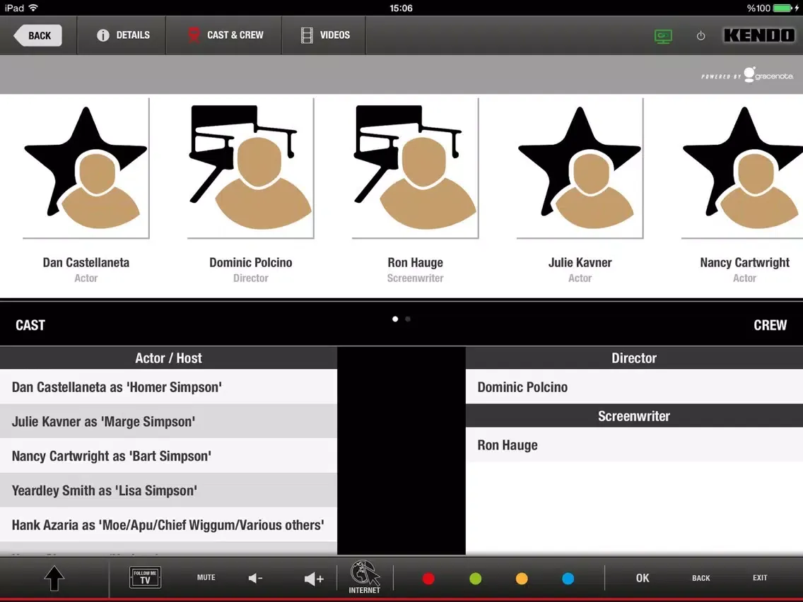 Capturas de tela do Kendo Smart Center iPad 
