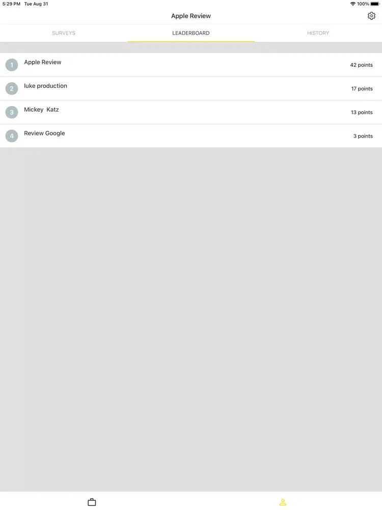 Tangkapan layar Kendra Scott Campus Gems iPad 
