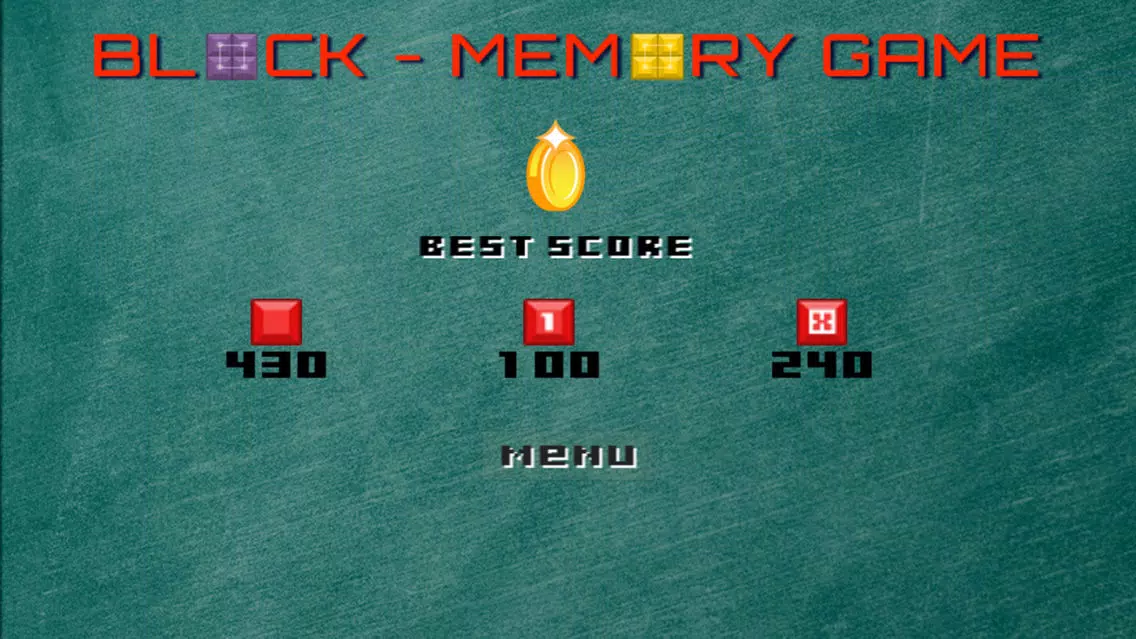 Block memory game for cognitive essential应用截图