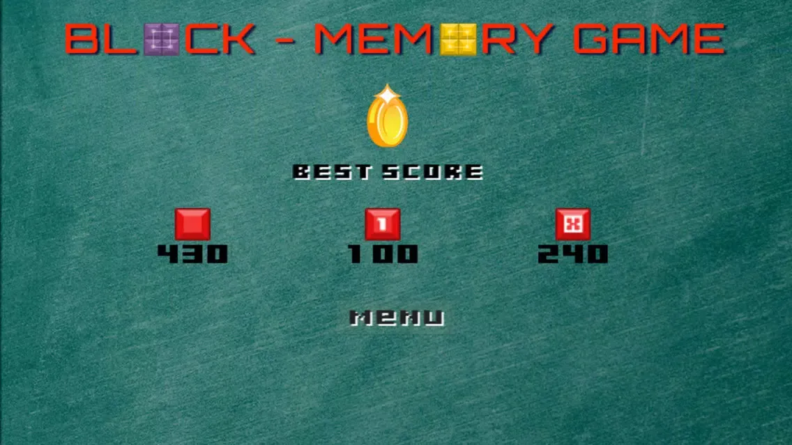 Block memory game for cognitive essential Screenshots