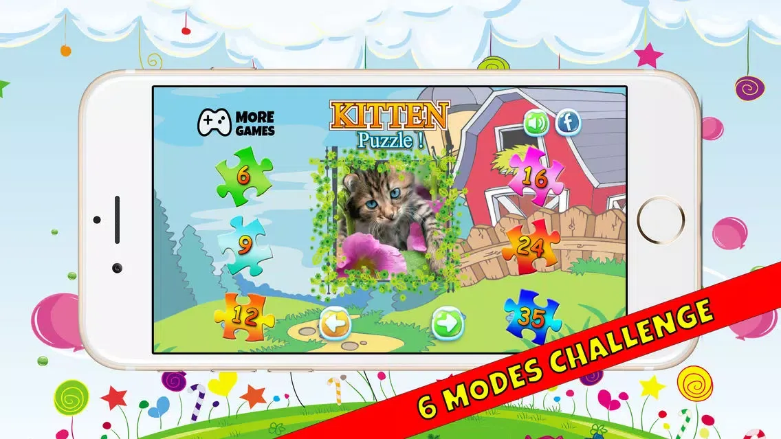 Cats Baby Cute Kitten Kitty Jigsaw Puzzles Games Screenshots