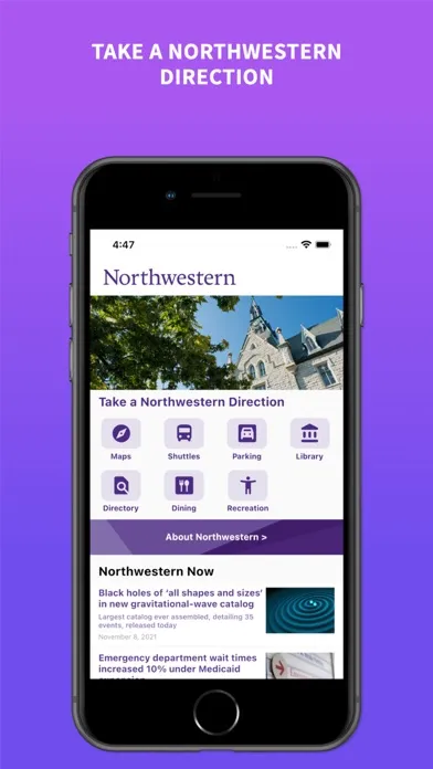 تصاویر NU+: Northwestern Mobile