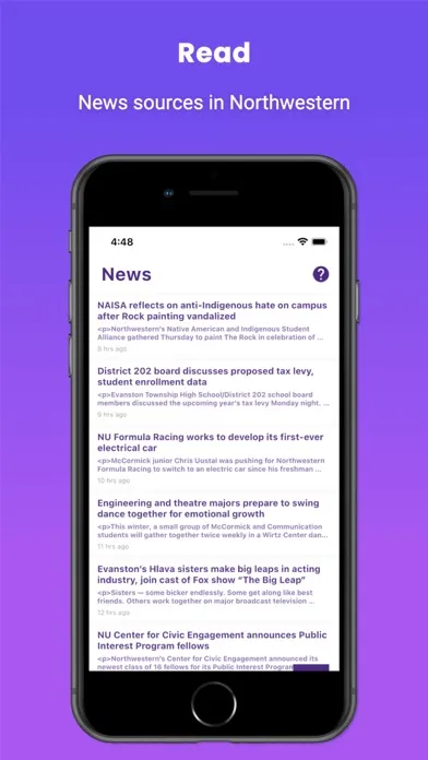 تصاویر NU+: Northwestern Mobile
