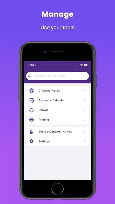 تصاویر NU+: Northwestern Mobile