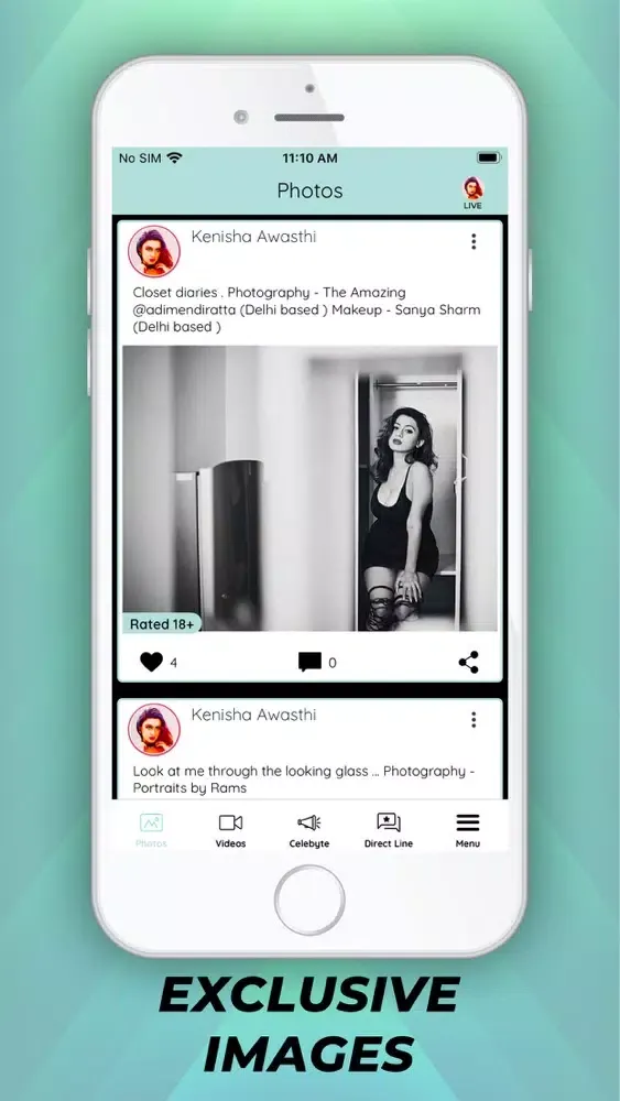 Zrzuty ekranu Kenisha Awasthi Official App