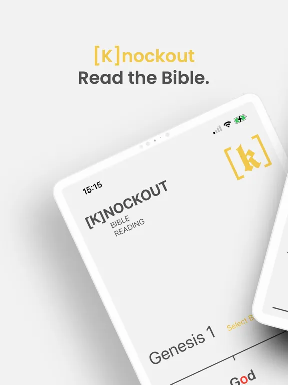 Capturas de pantalla de Knockout Bible Reader iPad 