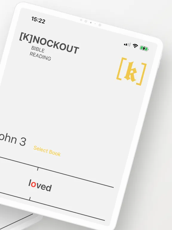 Capturas de pantalla de Knockout Bible Reader iPad 
