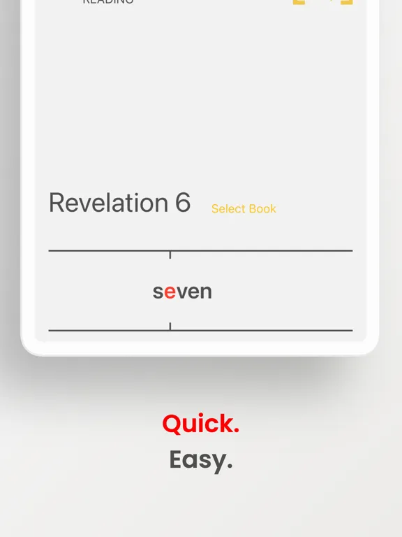 Capturas de pantalla de Knockout Bible Reader iPad 