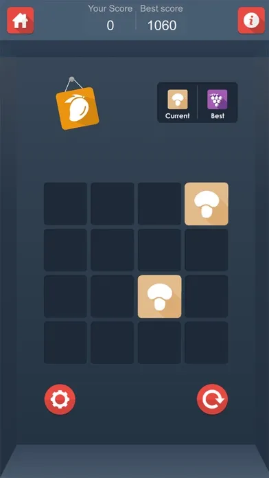 2048 puzzle - Fruit Hero merge স্ক্রিনশট