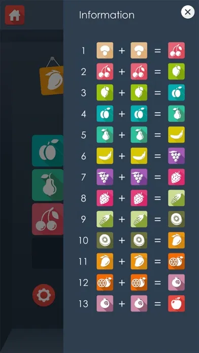 2048 puzzle - Fruit Hero merge স্ক্রিনশট