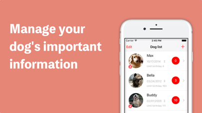صور WanPass - dog data management