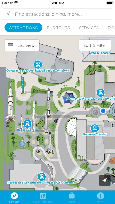 Kennedy Space Center Guide سکرین شاٹس