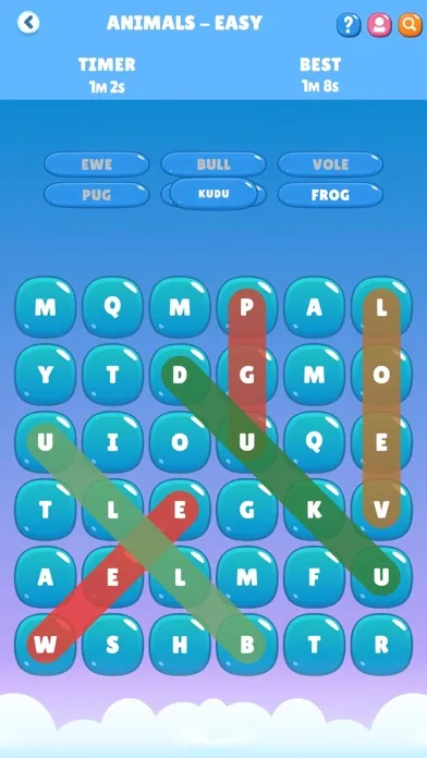 Word Search Scrambled Screenshots